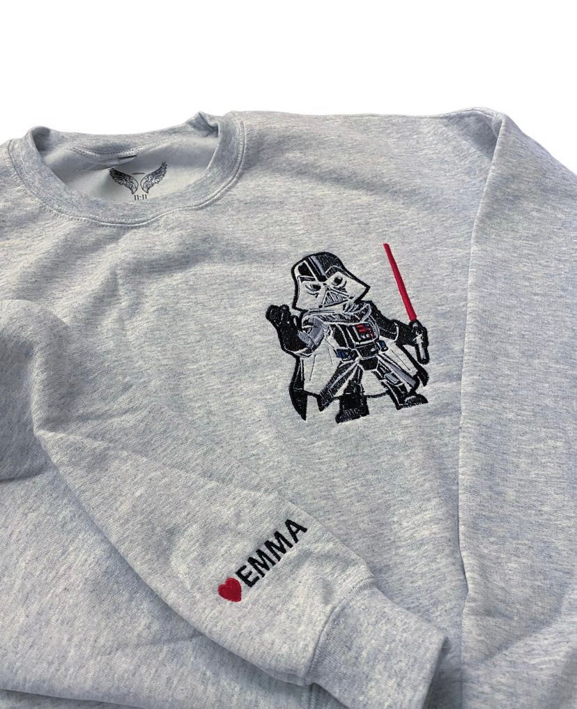 Darth Embroidered Sweatshirt