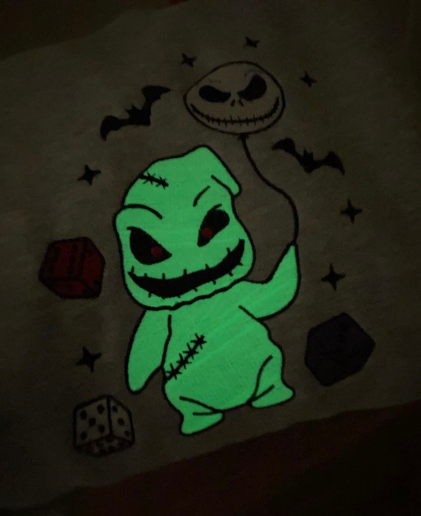 Oogie Boogie Custom Embroidered Sweater Hoodie/Crewneck