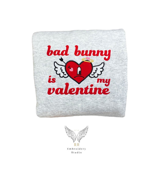 Valentine Embroidered Sweatshirt