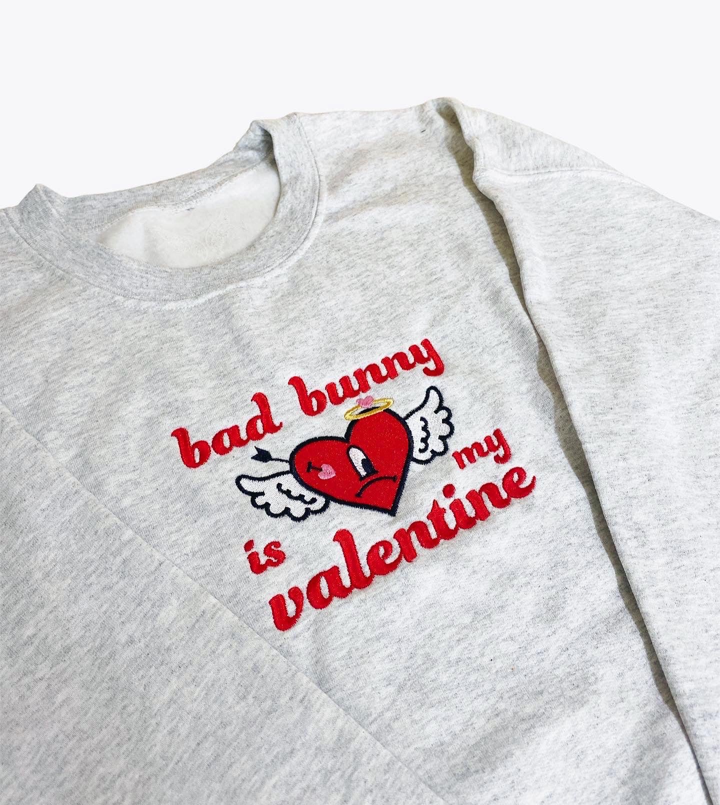 Valentine Embroidered Sweatshirt